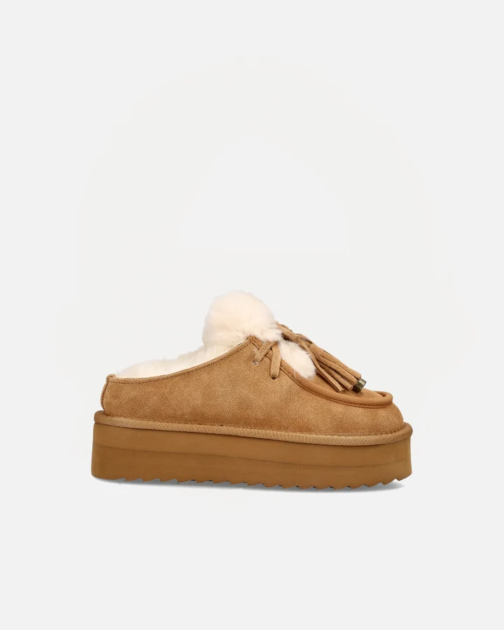PLATFORM SABOT | Tan