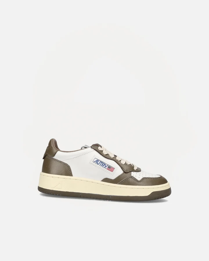 Low Sneaker 80´s WB68 | Bicolor White/ Chocolate