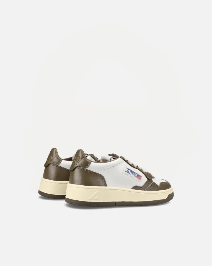 Low Sneaker 80´s WB68 | Bicolor White/ Chocolate
