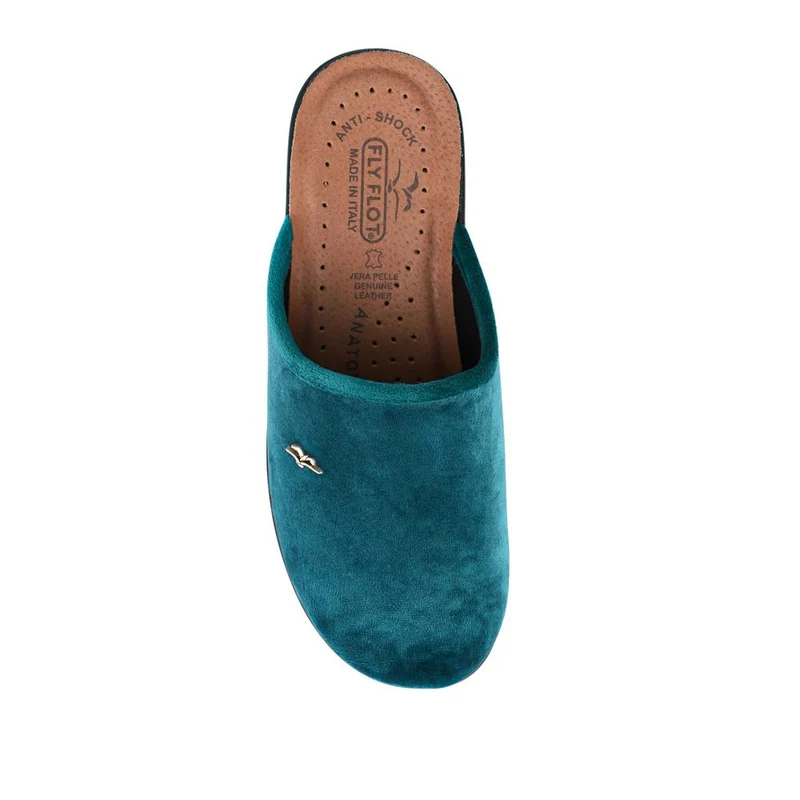 Fly Flot Anatomic Slipper Mules - FLY40009 / 325 631 - Teal