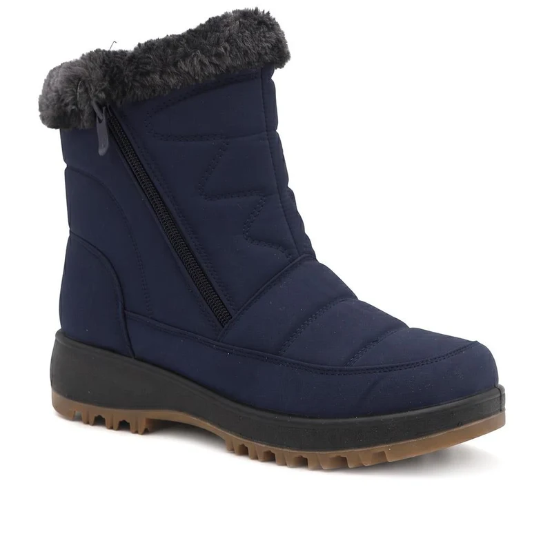Warm Lined Twin Zip Weather Boots - ACADE42000 / 328 503