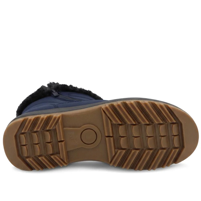 Warm Lined Twin Zip Weather Boots - ACADE42000 / 328 503 - Navy