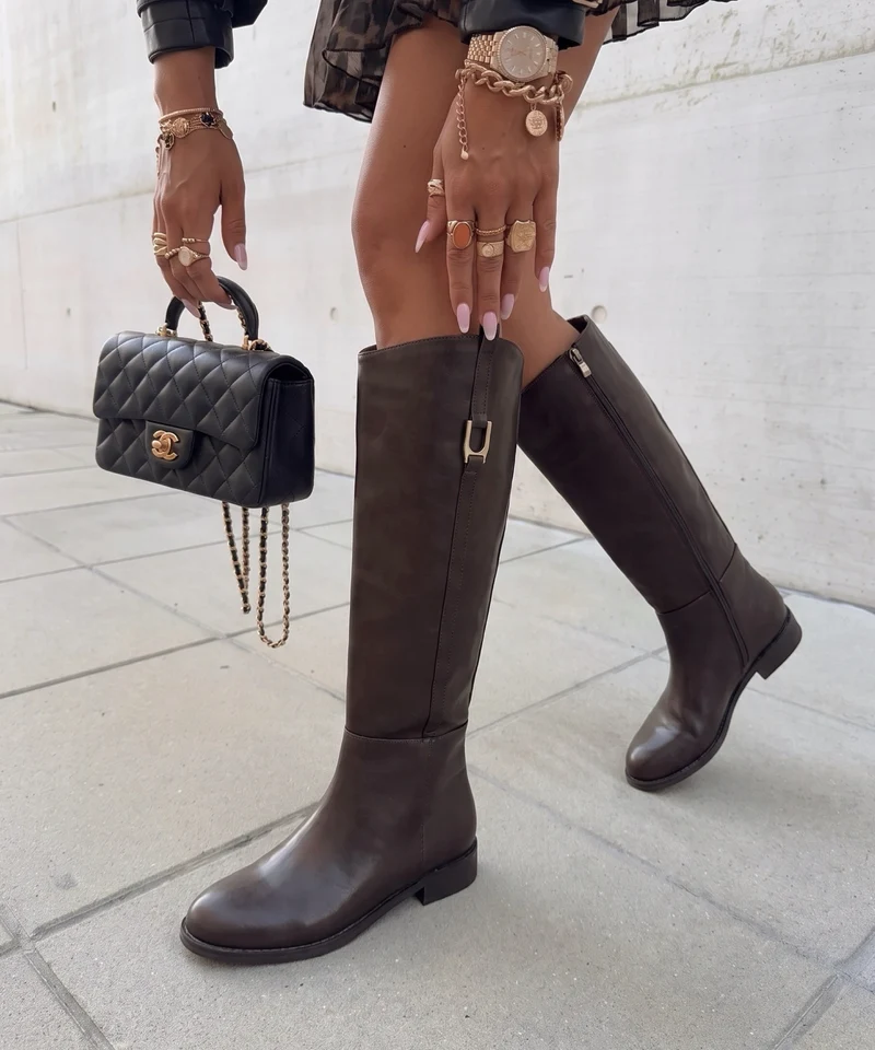 Stiefel Mallie Braun
