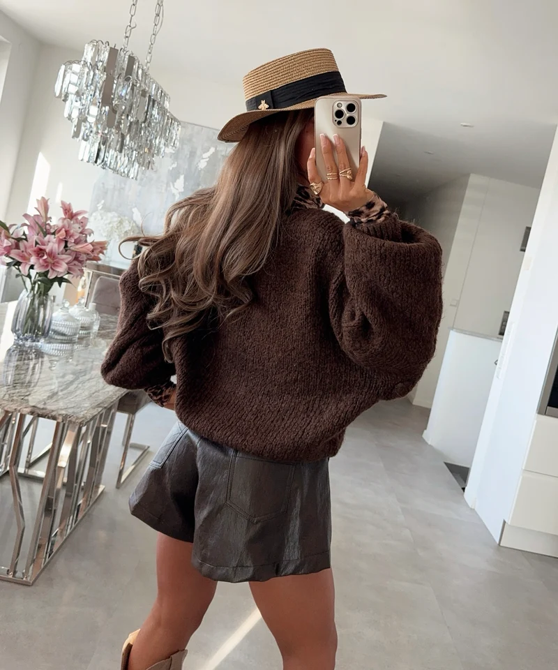 Pullover Malia Dunkelbraun