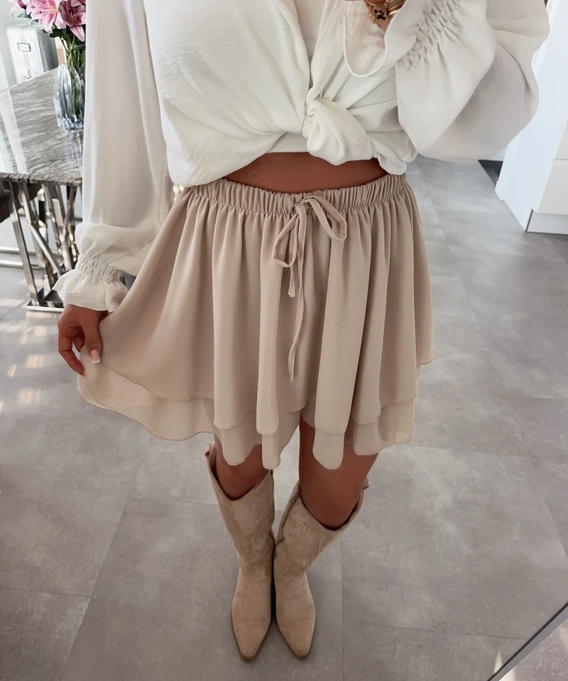 Hosenrock Parisa Uni Beige