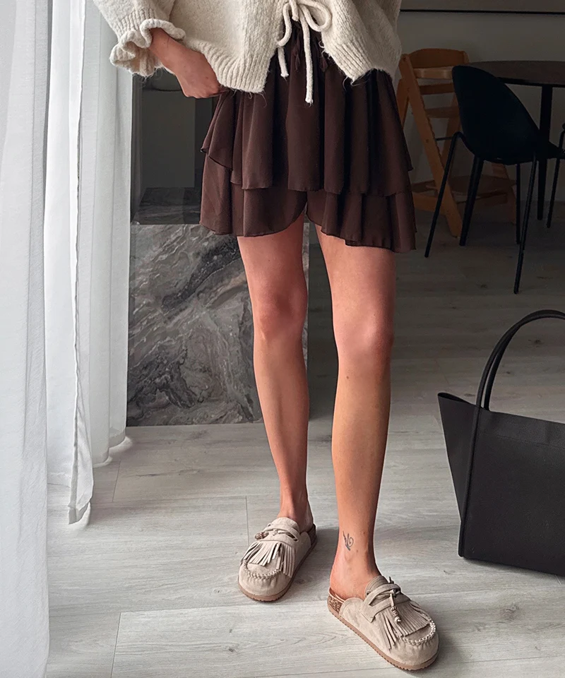 Hosenrock Parisa Uni Braun