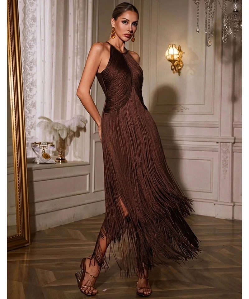 Kleid Margaret Braun
