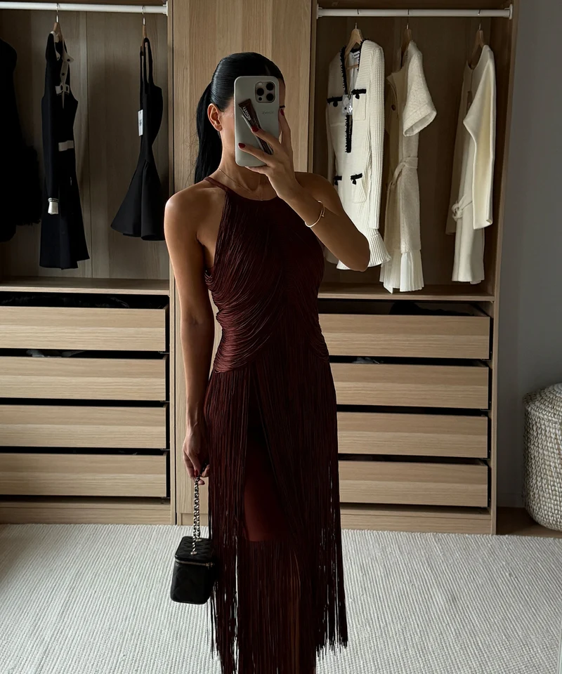 Kleid Margaret Braun