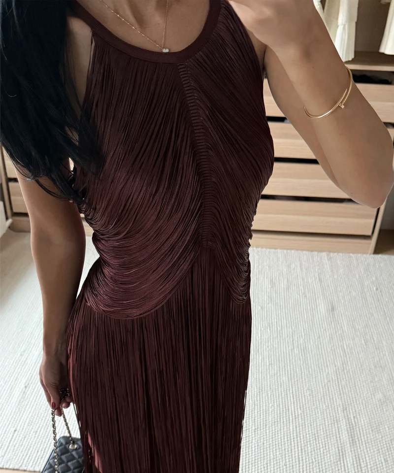 Kleid Margaret Braun