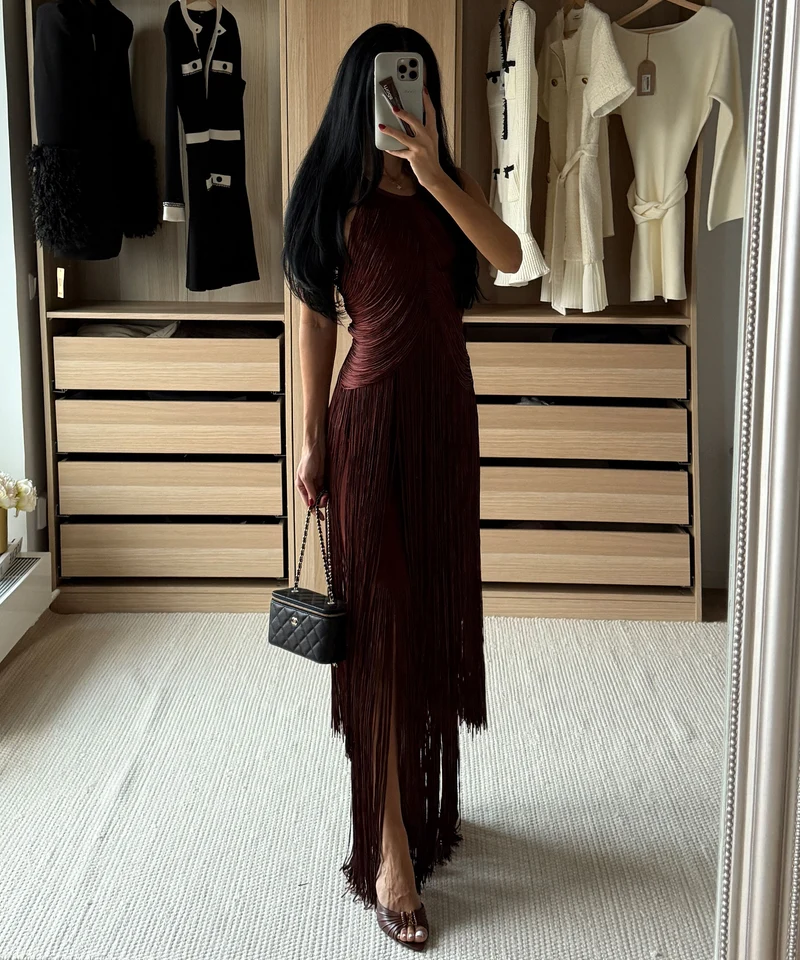 Kleid Margaret Braun