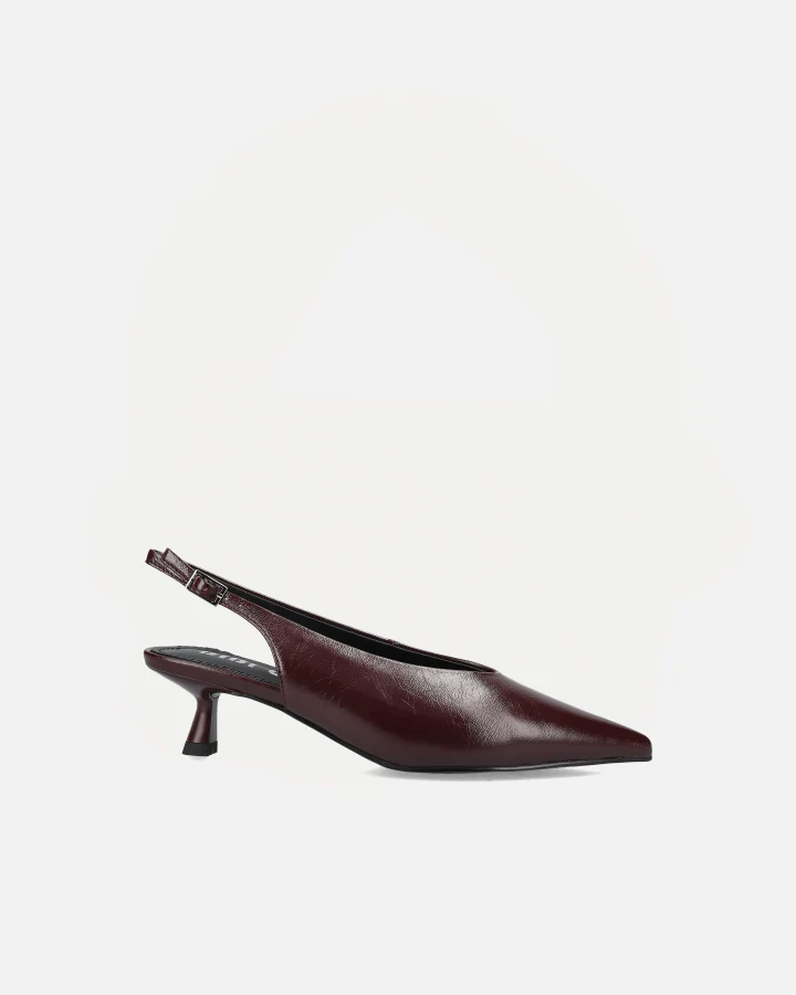 TIARE PUMP | Burgundy