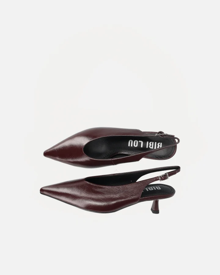 TIARE PUMP | Burgundy