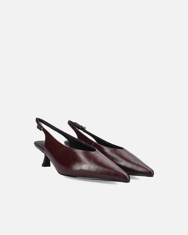 TIARE PUMP | Burgundy