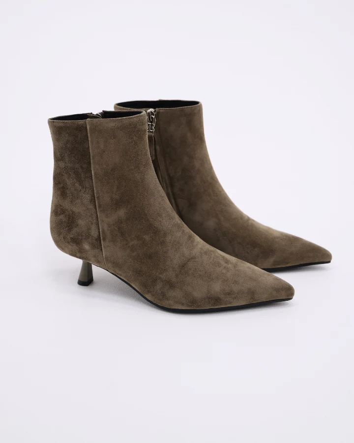 SAKURA BOOTIES | Olive Green