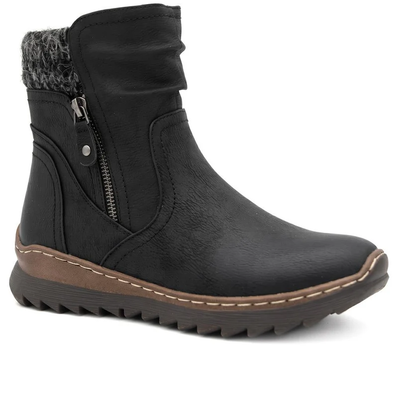 Warm Fashionable Ankle Boots - LAND44014 / 329 950