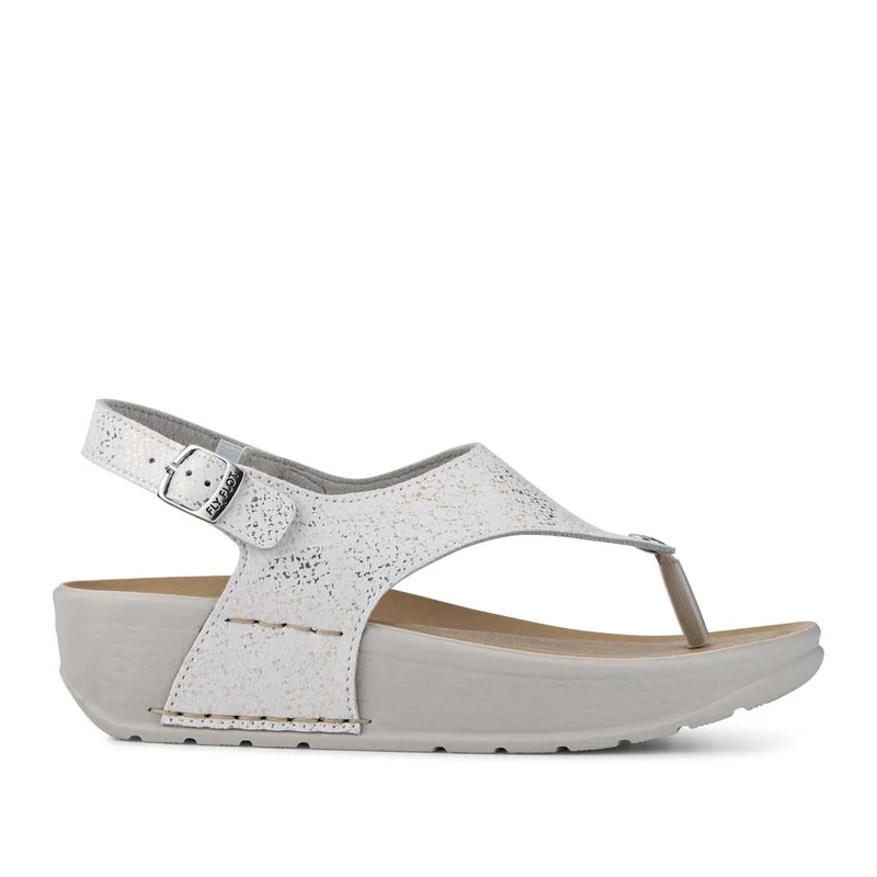 Fly Flot Slingback Strapped Toe Post Sandals - FLY41063 / 326 734 - White