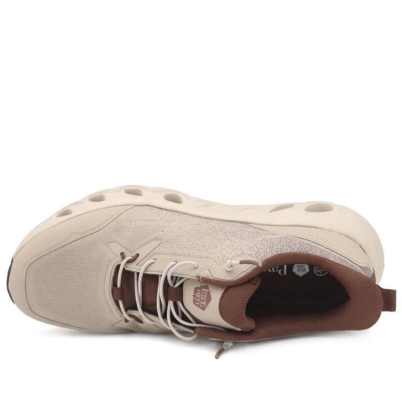 Wide Fit Memory Foam Sporty Trainers - BOJIE44003 / 330 185 - Taupe