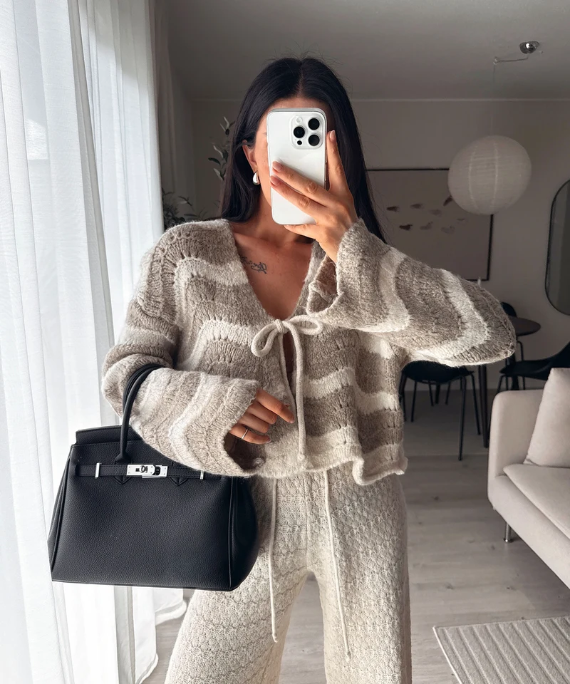 Strickhose Lilya Uni Beige