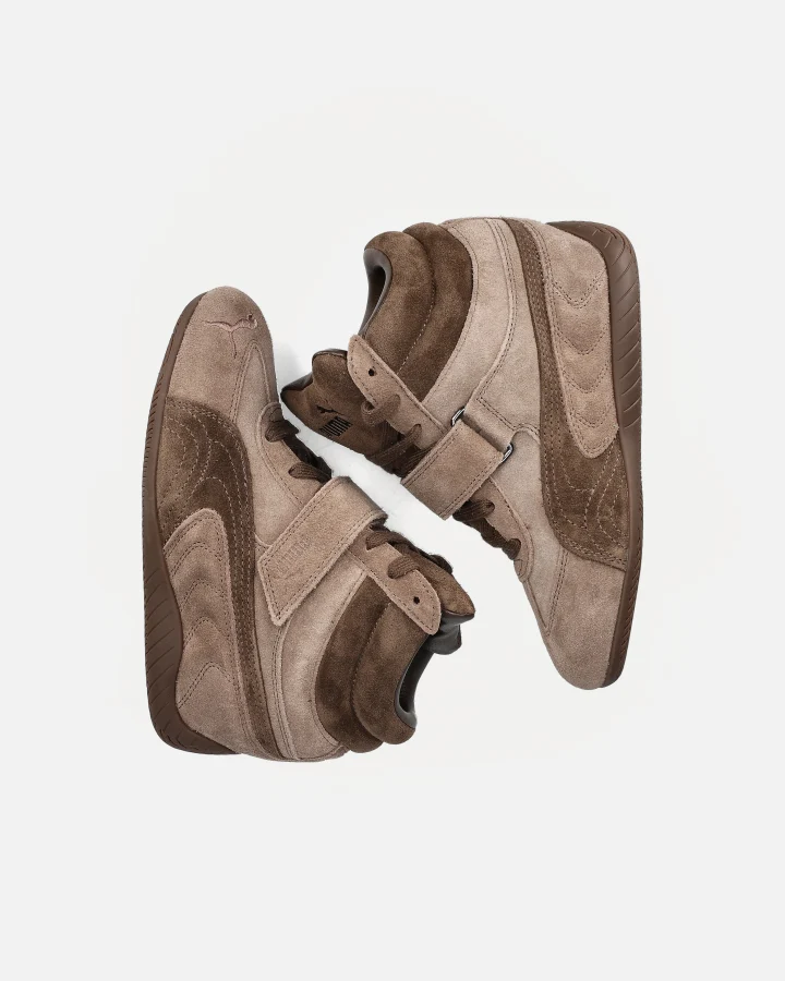 SPEEDCAT WEDGE | Taupe/Chocolate