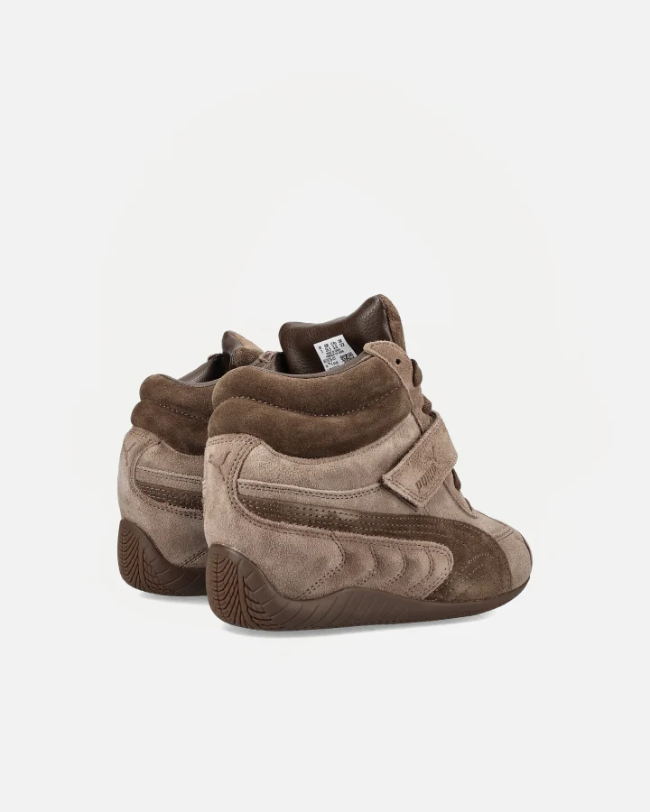 SPEEDCAT WEDGE | Taupe/Chocolate