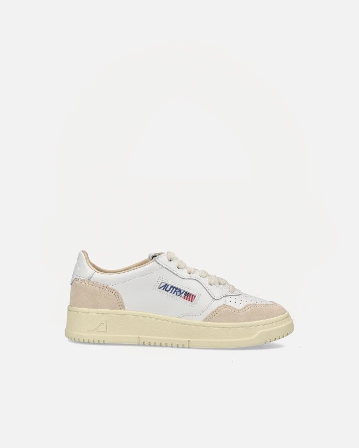 LOW SNEAKER 80's LS33 | Suede White
