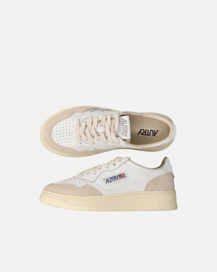LOW SNEAKER 80's LS33 | Suede White