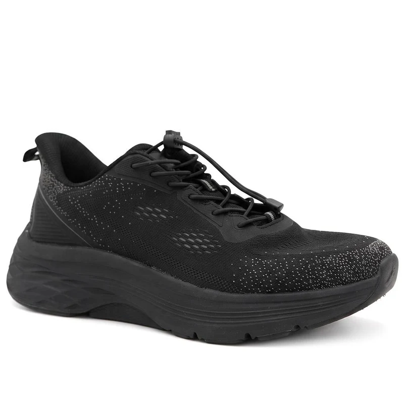 Wide Fit Sporty Bungee Lace Trainers - BOJIE44010 / 330 186