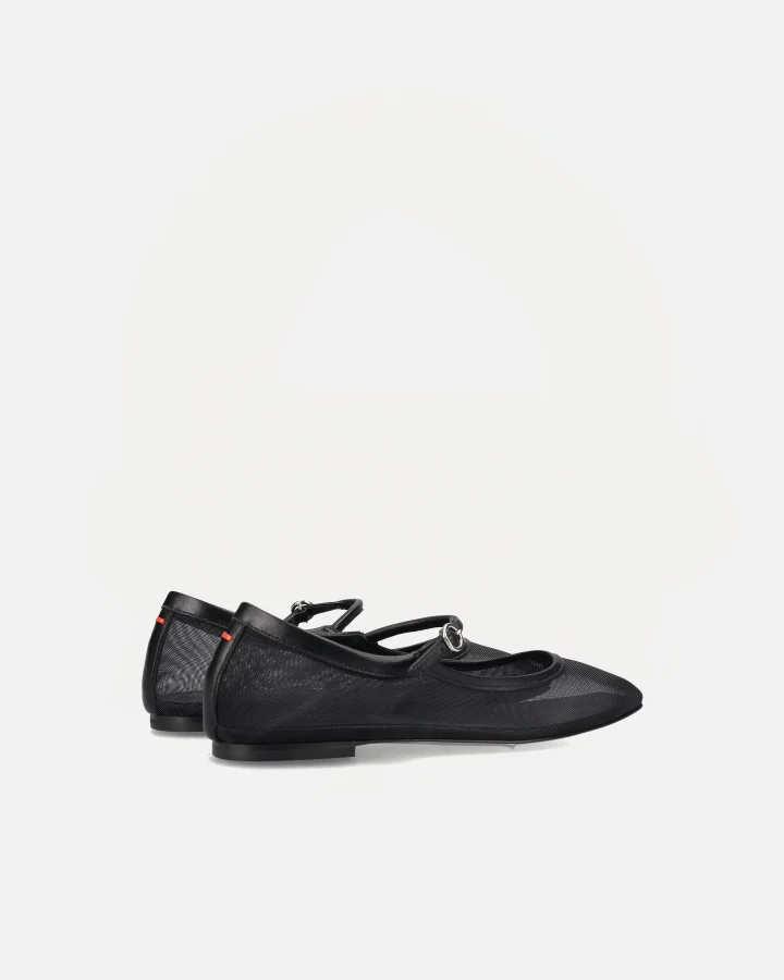 UMA MESH | Nappa Leather Black