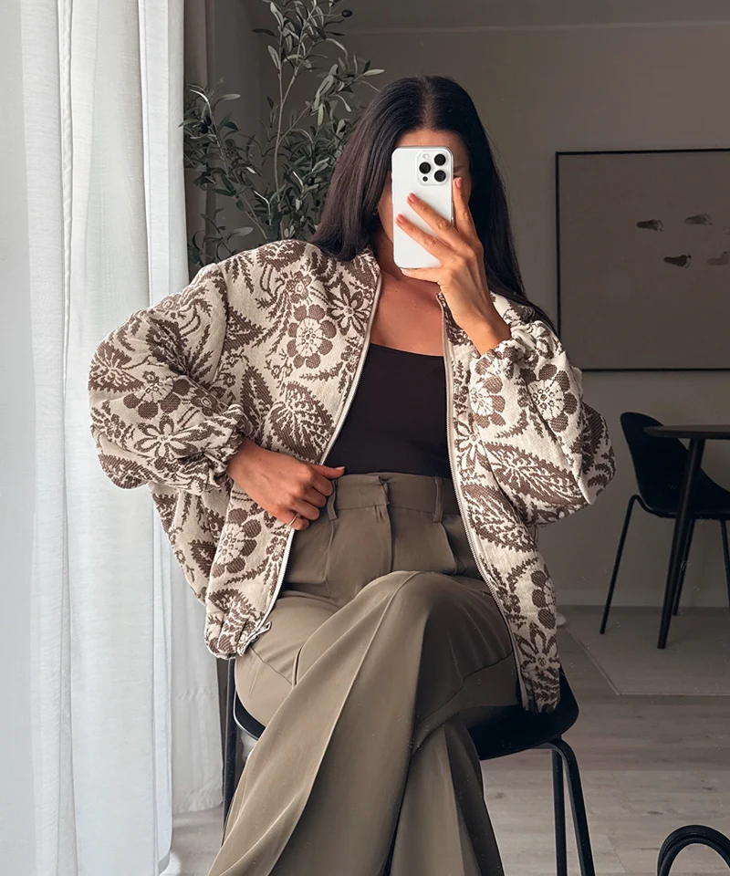 Bundfaltenhose Cleo Khaki