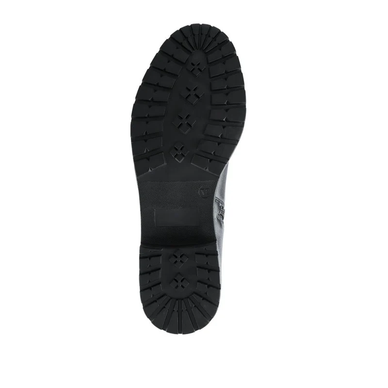 Elastic Fit Zip Up Long Boots - MAGNU42001 / 328 147 - Black