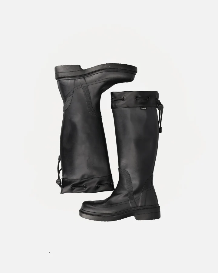 ANAMARIA RAINBOOT HIGH | Total Black