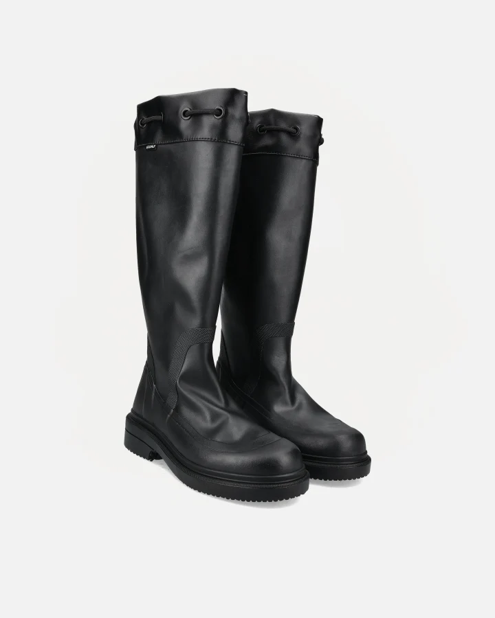 ANAMARIA RAINBOOT HIGH | Total Black
