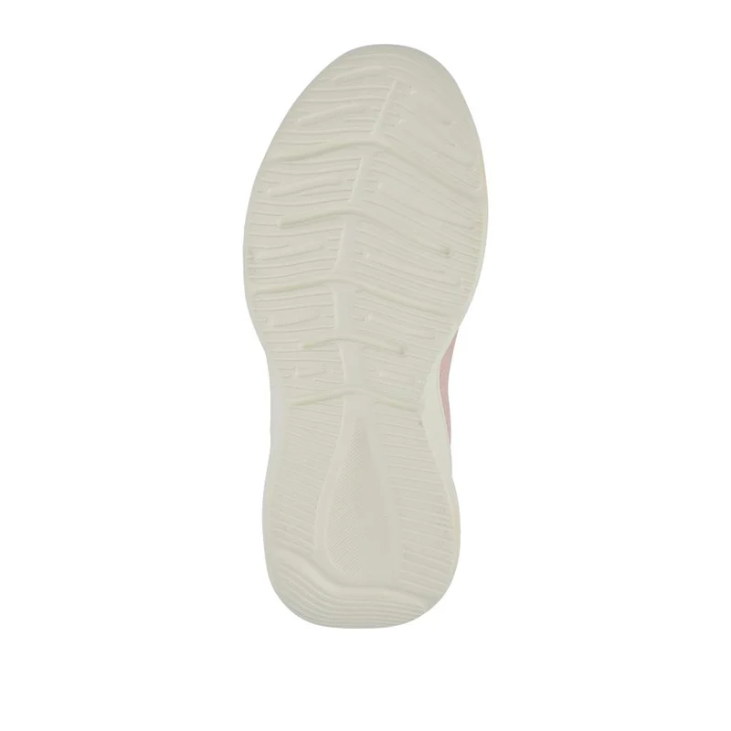 Wide Fit Easy Step In Bungee Lace Trainers - BRK42002 / 328 108 - Blush