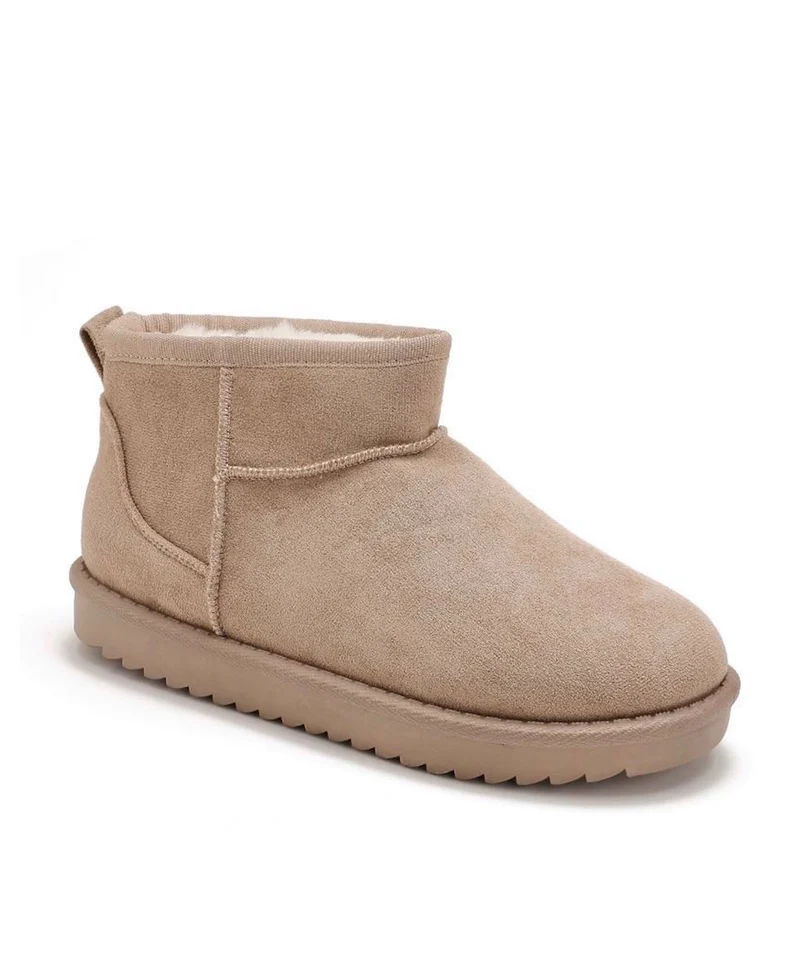 Gefütterte Boots Ciri Taupe