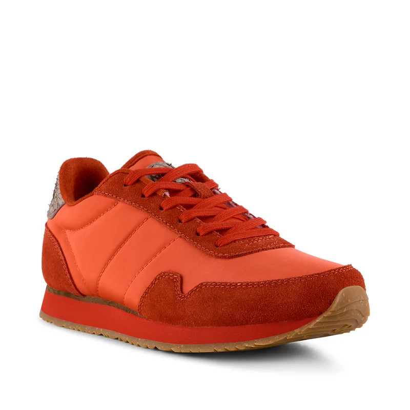 Nora III Leather - Neon Red