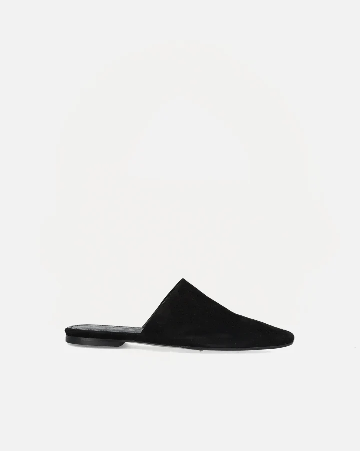REGA | Suede Leather Black