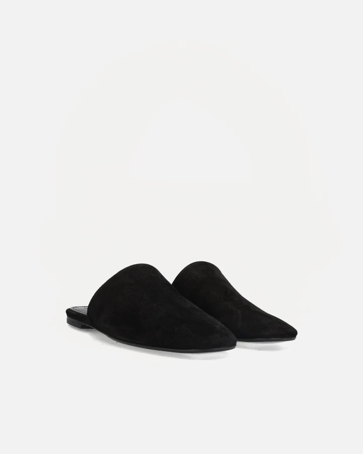 REGA | Suede Leather Black