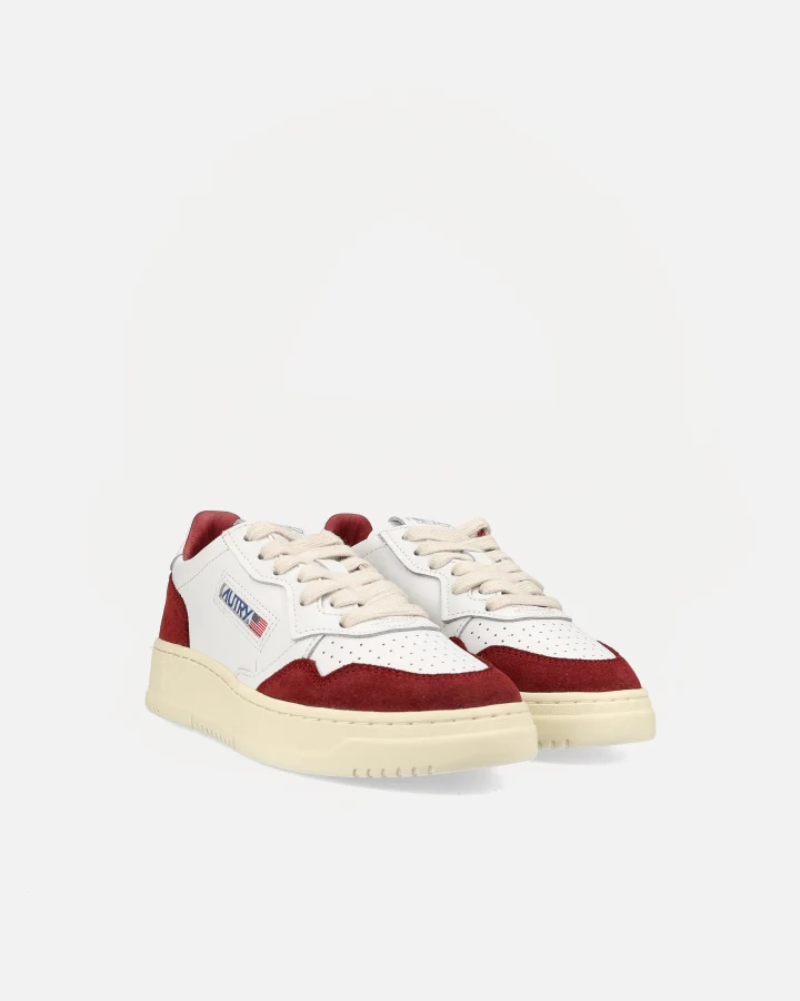 LOW SNEAKER 80's FT20 | White/Burgundy