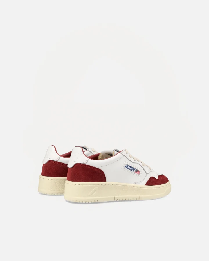 LOW SNEAKER 80's FT20 | White/Burgundy