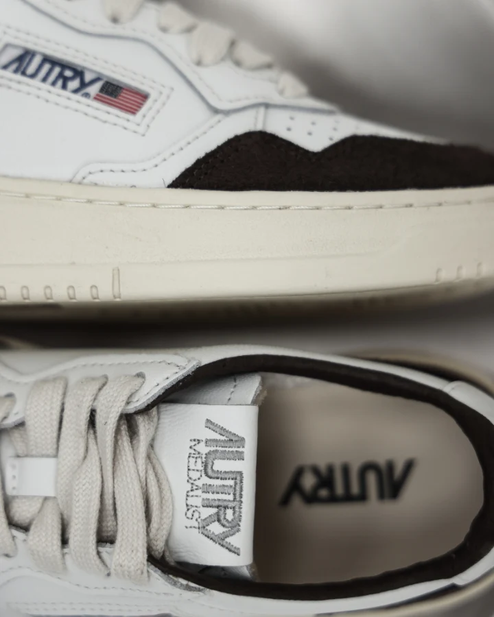 LOW SNEAKER 80's FT19 | White/Mogano
