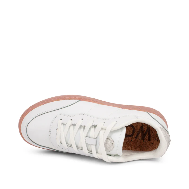 May II - Bright White/ Soft Pink