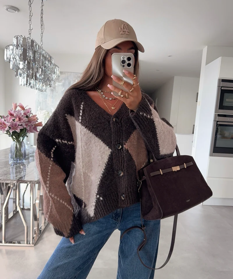 Cardigan Quina Braun