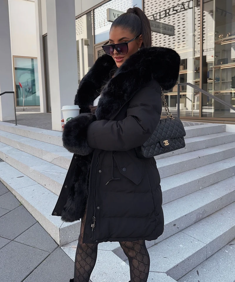 Jacke Aria Schwarz