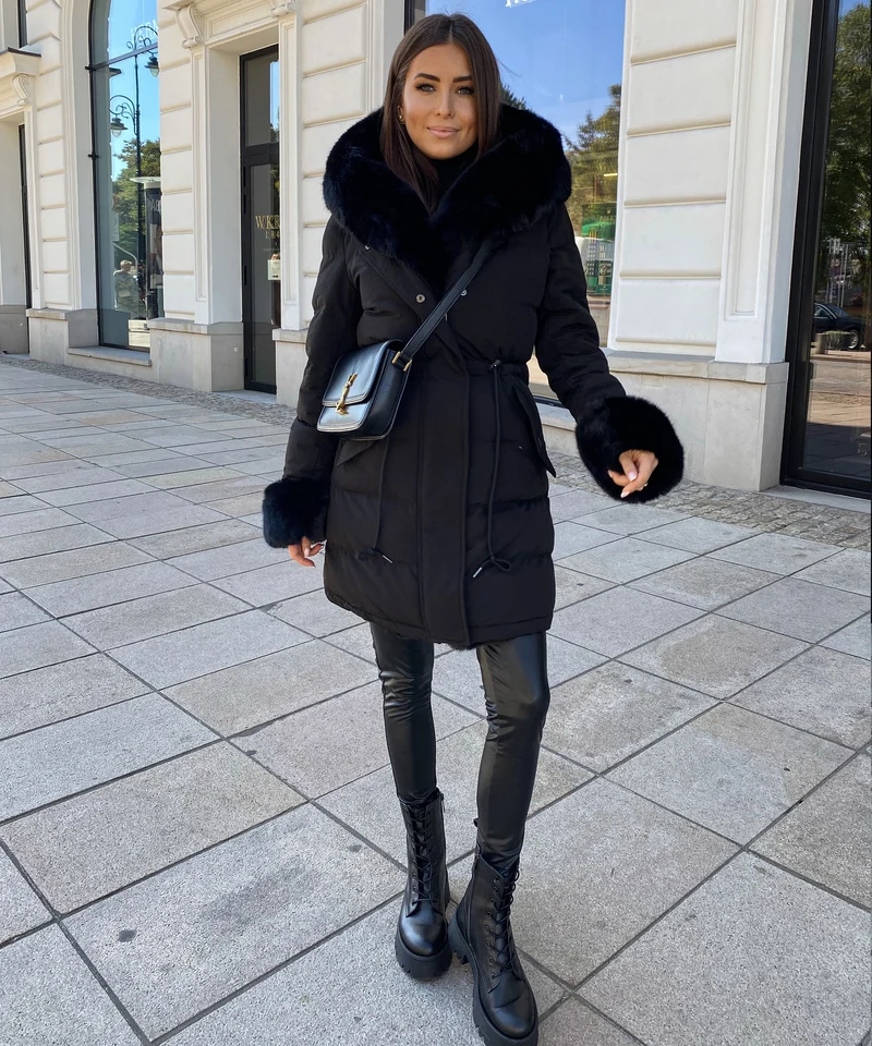 Jacke Aria Schwarz