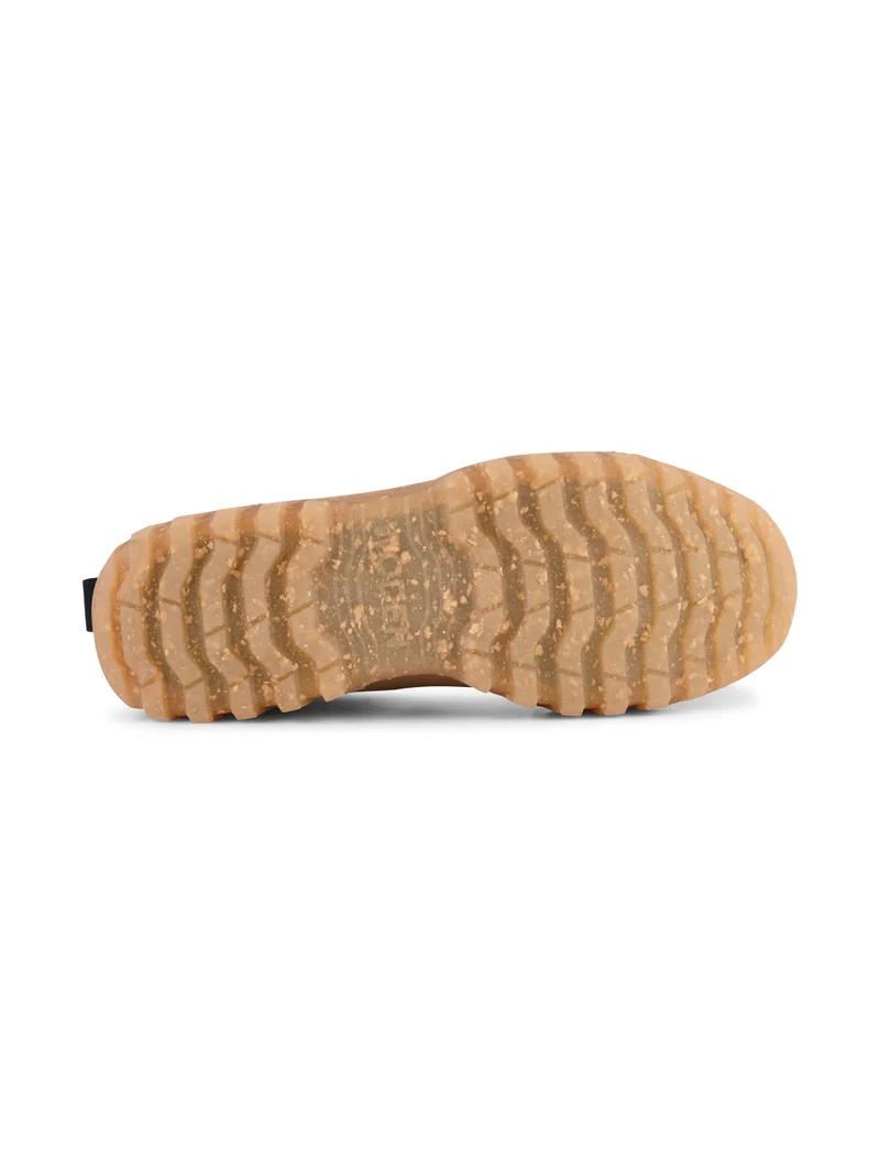Magda Rubber Track Boot - Beige