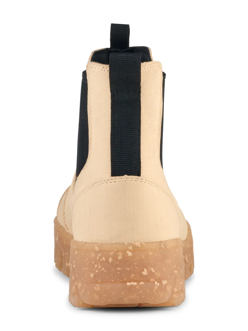 Magda Rubber Track Boot - Beige