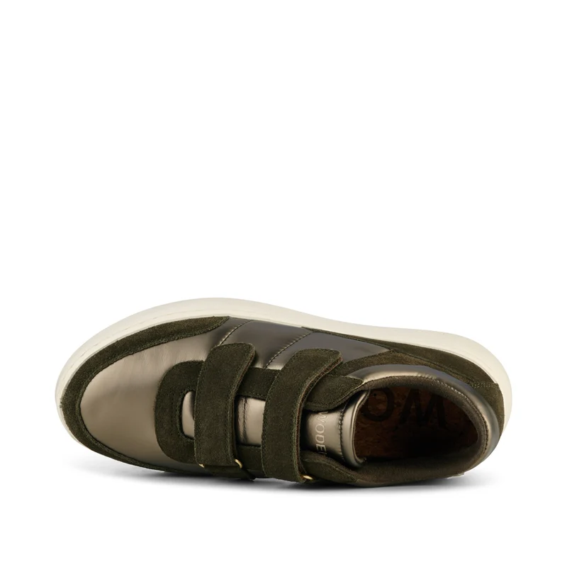 Monica Metallic Nylon - Moss