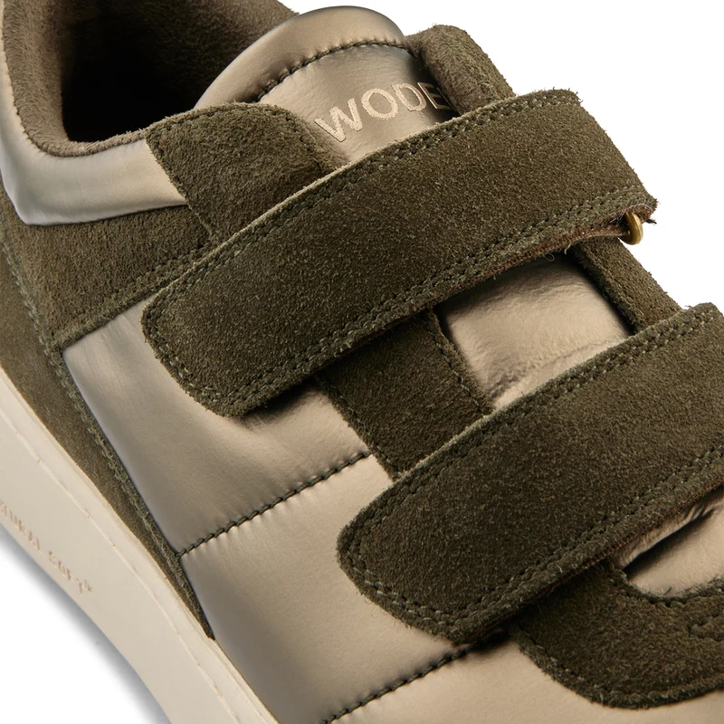 Monica Metallic Nylon - Moss