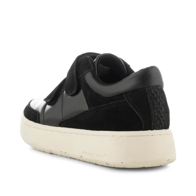 Monica Metallic Nylon - Black