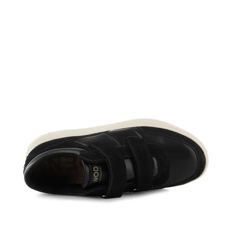 Monica Metallic Nylon - Black